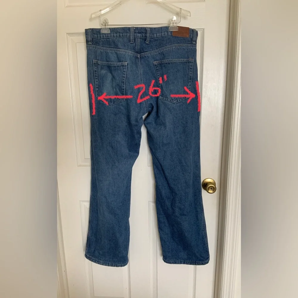 HEAVY DUTY SMITHS INSULATED WORK JEANS. - Picture 6 of 9